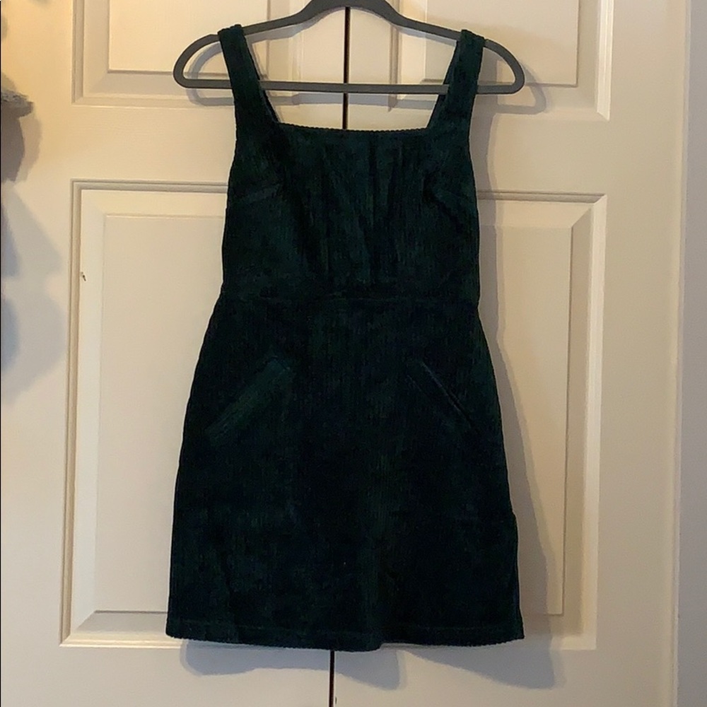 Topshop corduroy dress